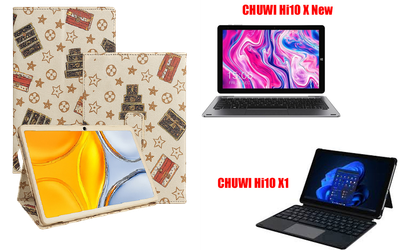 Чехол-подставка CRAYTON для CHUWI Hi10 X New, Hi10 X1 – стиль, защита и ручная сборка, цвет Л белый