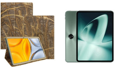 Чохол-підставка CRAYTON для OnePlus Pad, Pad 2, Pad Go, Pad Pro – стиль, захист і ручна збірка, колір Камиш