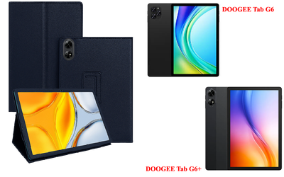 Чохол-підставка CRAYTON для DOOGEE Tab G6, DOOGEE Tab G6+ – стиль, захист і ручна збірка, колір Синій тм