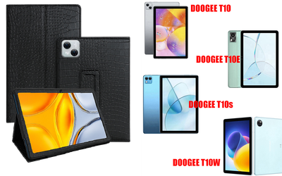Чехол-подставка CRAYTON для DOOGEE T10, T10E, T10s, T10W – стиль, защита и ручная сборка, цвет Крокодил