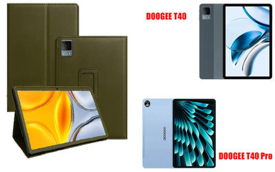 Чехол-подставка CRAYTON для DOOGEE T40, DOOGEE T40 Pro – стиль, защита и ручная сборка, цвет Оливковый