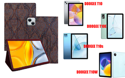 Чохол-підставка CRAYTON для DOOGEE T10, T10E, T10s, T10W – стиль, захист і ручна збірка, колір Пестрий