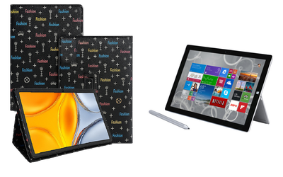 Чохол-підставка CRAYTON для Microsoft Surface Pro 2, Pro 3, Pro 4 – стиль, захист і ручна збірка, колір Фешн чорний