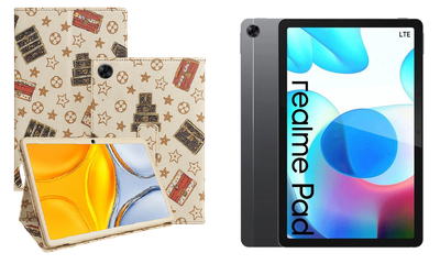 Чохол-підставка CRAYTON для Realme Pad 10.4 – стиль, захист і ручна збірка, колір Луі білий