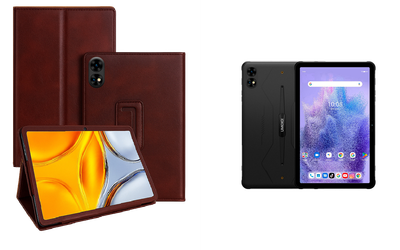 Чехол-подставка CRAYTON для UMIDIGI Active T1 11 – стиль, защита и ручная сборка, цвет Карминовый