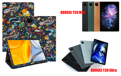 Чехол-подставка CRAYTON для DOOGEE T30 Max, T30 Ultra – стиль, защита и ручная сборка, цвет Космос