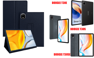 Чехол-подставка CRAYTON для DOOGEE T30E, T30S, T30SE – стиль, защита и ручная сборка, цвет Синий тм