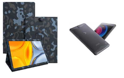 Чохол-підставка CRAYTON для Pixus Touch 7 3G (HD), Touch 7 3G (qHD) – стиль, захист і ручна збірка, колір Хакі зима