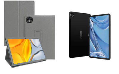 Чехол-подставка CRAYTON для DOOGEE T20 Ultra – стиль, защита и ручная сборка, цвет Серый тм