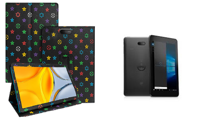 Чехол-подставка CRAYTON для Dell Venue 8 Pro (5855) – стиль, защита и ручная сборка, цвет Л черный