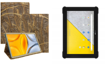 Чехол-подставка CRAYTON для Archos T101X – стиль, защита и ручная сборка, цвет Камыш
