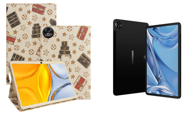 Чехол-подставка CRAYTON для DOOGEE T20 Ultra – стиль, защита и ручная сборка, цвет Л белый