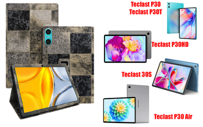 Чехол-подставка CRAYTON для Teclast P30, P30HD, P30S, P30T, P30 Air – стиль, защита и ручная сборка, цвет Мех