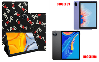 Чехол-подставка CRAYTON для DOOGEE U9, DOOGEE U11 – стиль, защита и ручная сборка, цвет Лав
