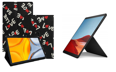 Чехол-подставка CRAYTON для Microsoft Surface Pro X – стиль, защита и ручная сборка, цвет Лав