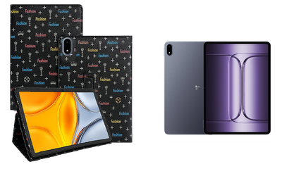 Чехол-подставка CRAYTON для OnePlus Pad 3 – стиль, защита и ручная сборка, цвет Фэшн черный