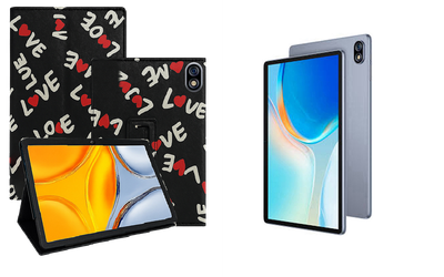 Чехол-подставка CRAYTON для Ulefone Tab W10 – стиль, защита и ручная сборка, цвет Лав