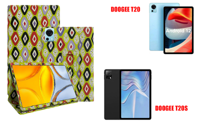 Чехол-подставка CRAYTON для DOOGEE T20, T20S – стиль, защита и ручная сборка, цвет Камни