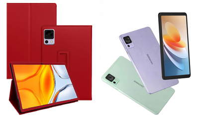 Чехол-подставка CRAYTON для DOOGEE T20 Mini, T20 Mini Pro – стиль, защита и ручная сборка, цвет Красный