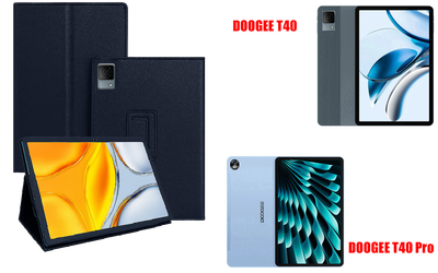 Чехол-подставка CRAYTON для DOOGEE T40, DOOGEE T40 Pro – стиль, защита и ручная сборка, цвет Синий тм