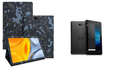 Чехол-подставка CRAYTON для Dell Venue 8 Pro (5855) – стиль, защита и ручная сборка, цвет Хаки зима