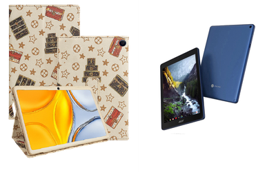 Чехол-подставка CRAYTON для Acer Chromebook Tab 10 – стиль, защита и ручная сборка, цвет Л белый
