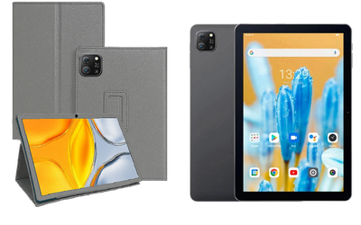 Чохол-підставка CRAYTON для Blackview Oscal Pad 70 – стиль, захист і ручна збірка, колір Сірий тм