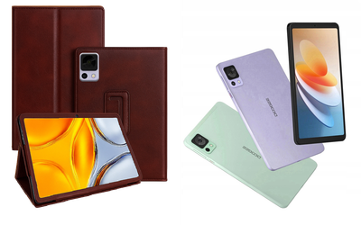 Чехол-подставка CRAYTON для DOOGEE T20 Mini, T20 Mini Pro – стиль, защита и ручная сборка, цвет Карминовый