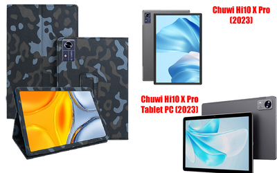 Чехол-подставка CRAYTON для Chuwi Hi10 X Pro, Hi10 X Pro Tablet PC – стиль, защита и ручная сборка, цвет Хаки зима