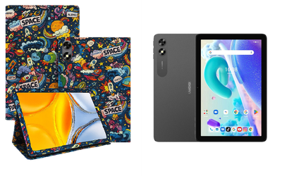 Чехол-подставка CRAYTON для UMIDIGI G2 Tab – стиль, защита и ручная сборка, цвет Космос