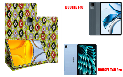 Чехол-подставка CRAYTON для DOOGEE T40, DOOGEE T40 Pro – стиль, защита и ручная сборка, цвет Камни