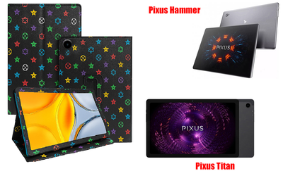 Чохол-підставка CRAYTON для Pixus Hammer, Pixus Titan – стиль, захист і ручна збірка, колір Луі чорний