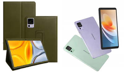 Чехол-подставка CRAYTON для DOOGEE T20 Mini, T20 Mini Pro – стиль, защита и ручная сборка, цвет Оливковый