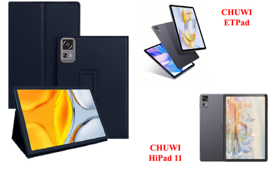 Чехол-подставка CRAYTON для CHUWI ETPad, CHUWI HiPad 11 – стиль, защита и ручная сборка, цвет Синий тм