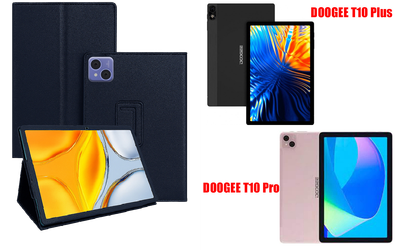 Чехол-подставка CRAYTON для DOOGEE T10 Plus, T10 Pro – стиль, защита и ручная сборка, цвет Синий тм
