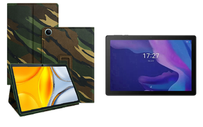 Чехол-подставка CRAYTON для Alcatel TKEE MAX (8095) – стиль, защита и ручная сборка, цвет Сахара
