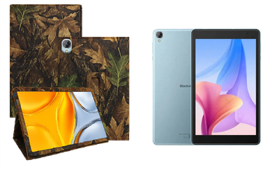 Чехол-подставка CRAYTON для Blackview Tab 5 – стиль, защита и ручная сборка, цвет Клен