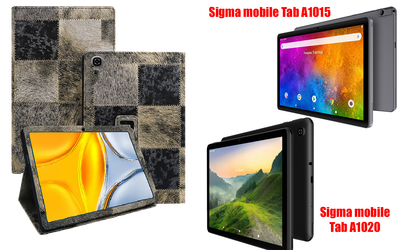 Чехол-подставка CRAYTON для Sigma mobile Tab A1015, TAB A1020 – стиль, защита и ручная сборка, цвет Мех