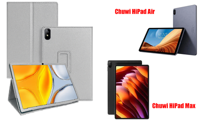 Чохол-підставка CRAYTON для Chuwi HiPad Air, HiPad Max – стиль, захист і ручна збірка, колір Срібло