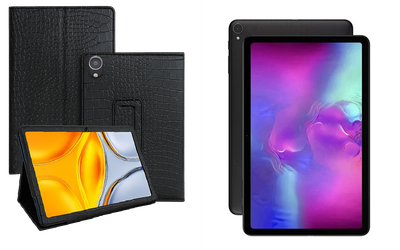 Чехол-подставка CRAYTON для ALLDOCUBE iPlay 40, iPlay 40 PRO – стиль, защита и ручная сборка, цвет Крокодил