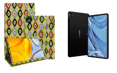 Чехол-подставка CRAYTON для DOOGEE T20 Ultra – стиль, защита и ручная сборка, цвет Камни