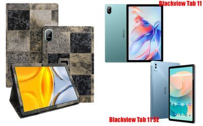 Чехол-подставка CRAYTON для Blackview Tab 11, Tab 11 SE – стиль, защита и ручная сборка, цвет Мех