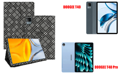 Чехол-подставка CRAYTON для DOOGEE T40, DOOGEE T40 Pro – стиль, защита и ручная сборка, цвет Клетка