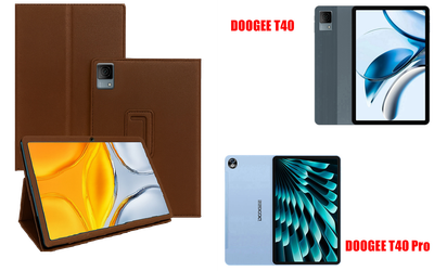 Чехол-подставка CRAYTON для DOOGEE T40, DOOGEE T40 Pro – стиль, защита и ручная сборка, цвет Коричневый св