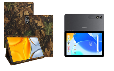 Чехол-подставка CRAYTON для UMIDIGI G3 Tab Ultra – стиль, защита и ручная сборка, цвет Клен
