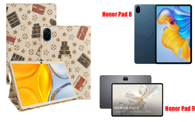Чехол-подставка CRAYTON для Honor Pad 8, Honor Pad 9 – стиль, защита и ручная сборка, цвет Л белый