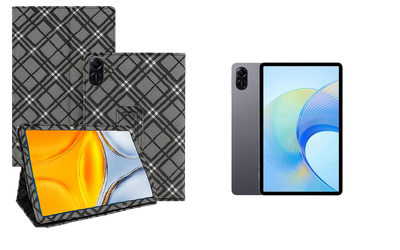 Чохол-підставка CRAYTON для Honor Pad X9 – стиль, захист і ручна збірка, колір Клітинка