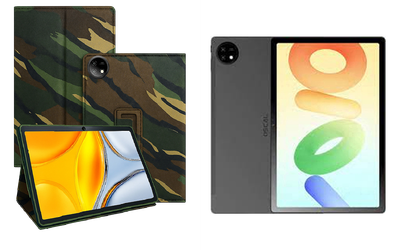 Чехол-подставка CRAYTON для Blackview Oscal Pad 16 – стиль, защита и ручная сборка, цвет Сахара