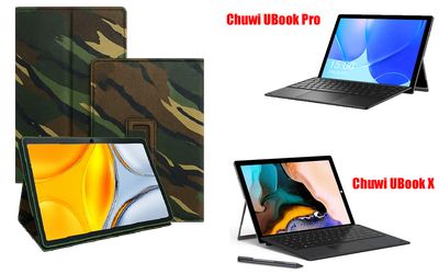 Чехол-подставка CRAYTON для Chuwi UBook Pro, UBook X – стиль, защита и ручная сборка, цвет Сахара