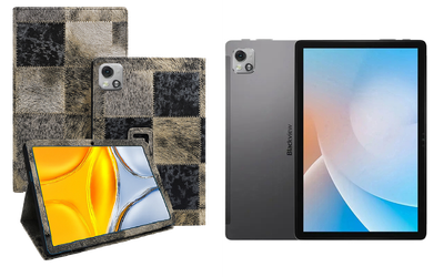 Чехол-подставка CRAYTON для Blackview Tab 13, Tab 13 Pro – стиль, защита и ручная сборка, цвет Мех